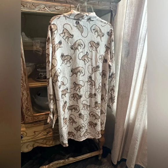 H&M Monkey Print Shift Dress Size 12 - Picture 4 of 6